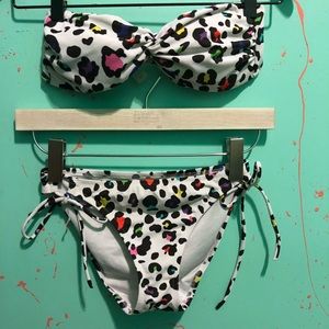 Colorful Leopard print Bikin